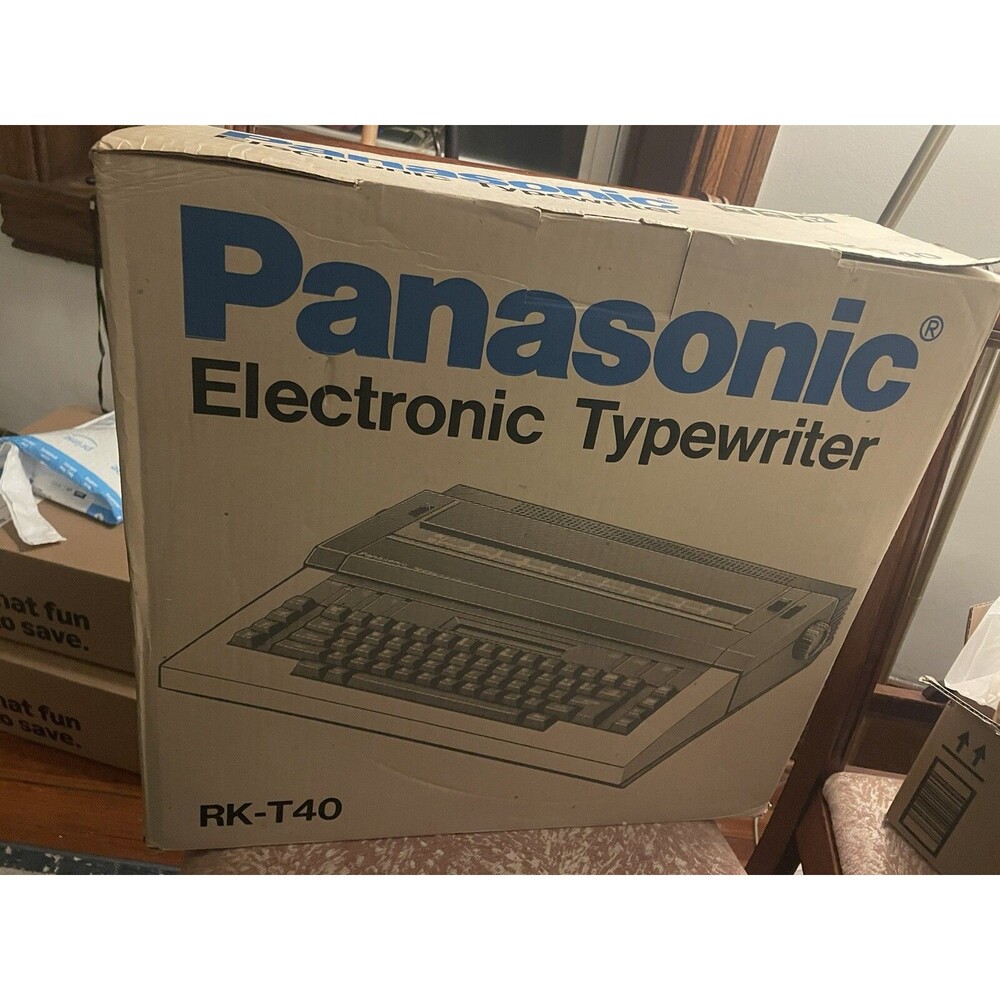 Panasonic RK-T40 Electric Portable Typewriter Machine Made In Japan